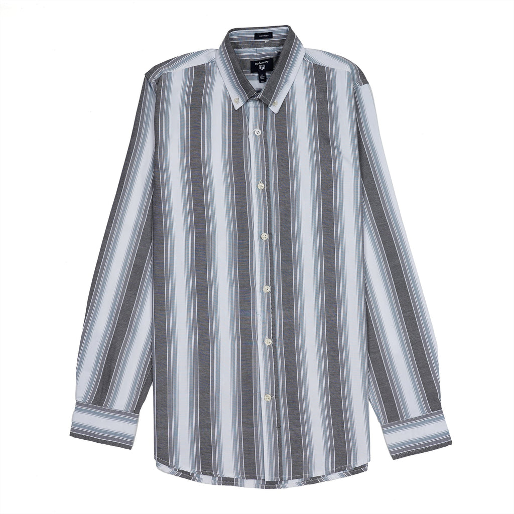 GANT Prismatic Lapis Aurora Tailored Fit Long Sleeve Button-Up Shirt