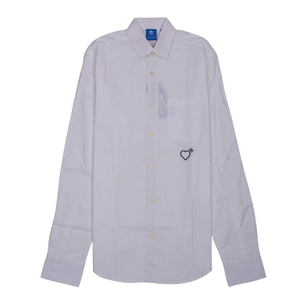 ADIDAS Celestial Pearl Slim Fit Long Sleeve Graphic Button-Up Shirt