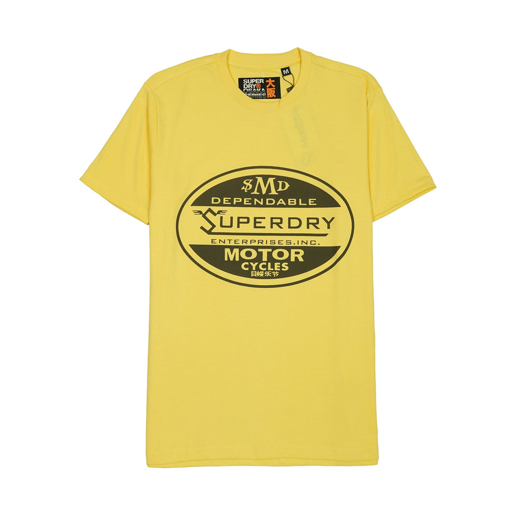 SUPERDRY Luminous Mango Tailored Short Sleeve Graphic T-Shirt