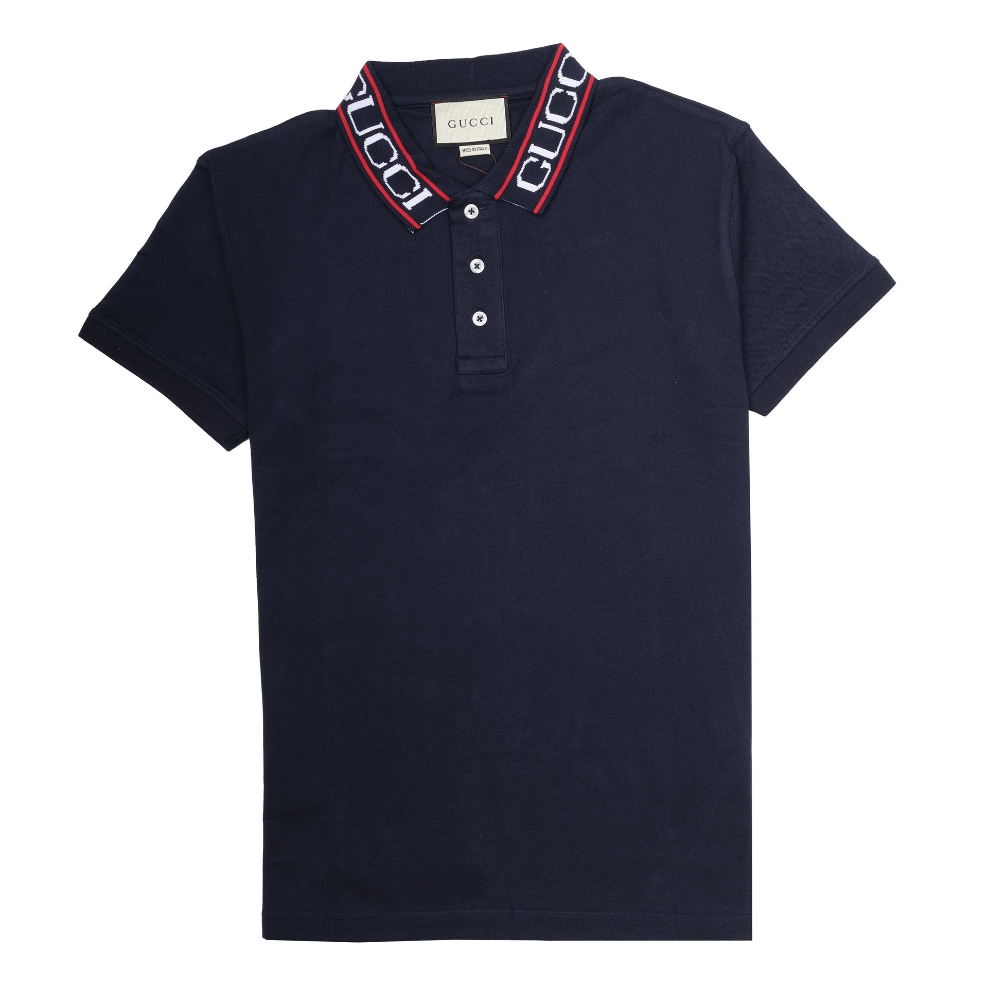 GUCCI Deep Sea Classic Fit Polo Shirt