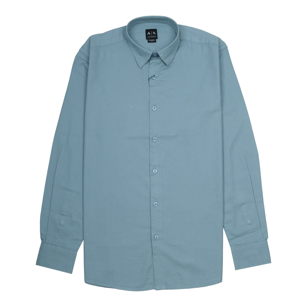 A|X Ethereal Lagoon Tailored Fit Long Sleeve Button-Up Shirt