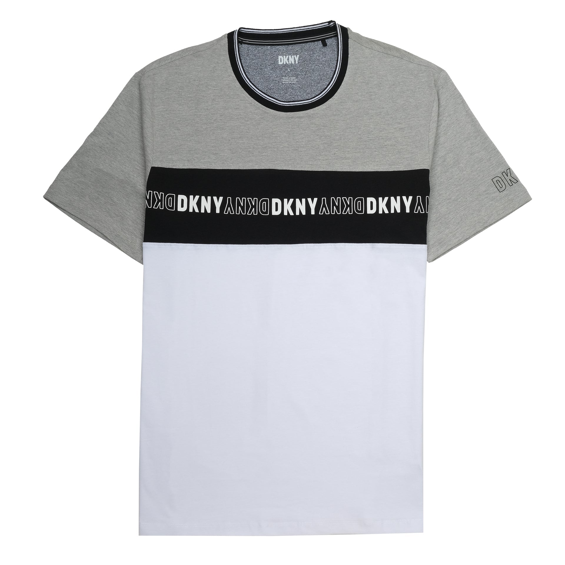 DKNY Urban Slate Graphic Slim Fit Short Sleeve Tee