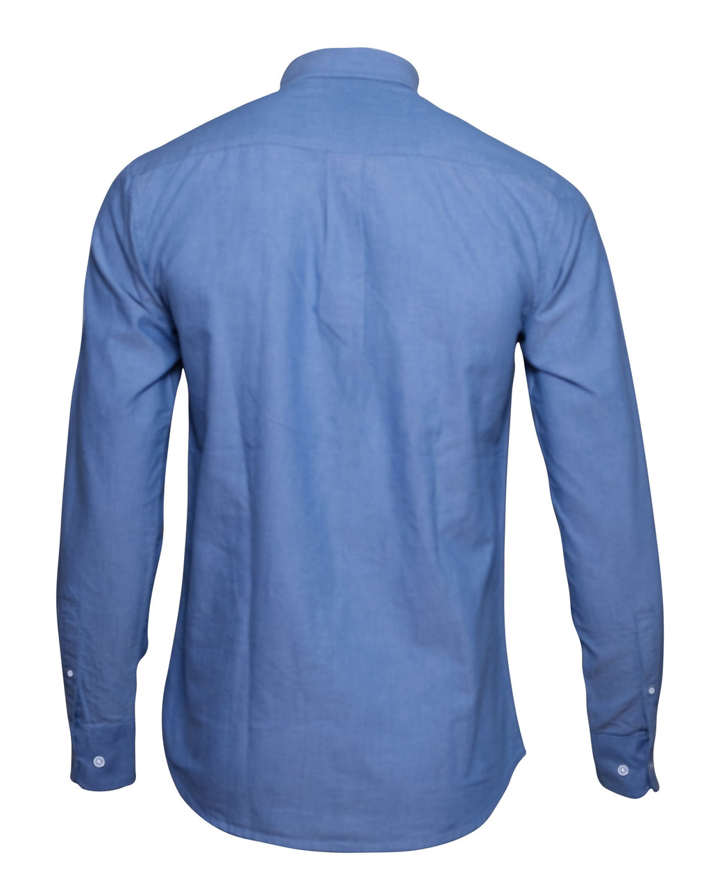 LACOSTE Serene Blue Classic Fit Button-Down Long Sleeve Shirt