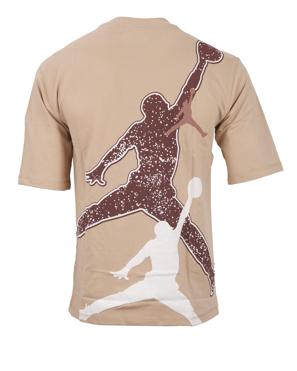 JORDAN Sandy Dune Oversized Logo Crewneck Tee