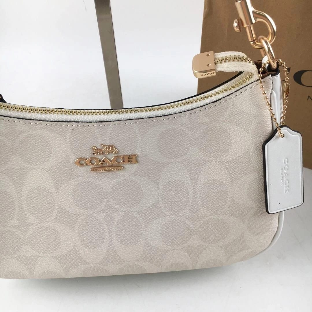 COACH Signature Mini Hobo Bag