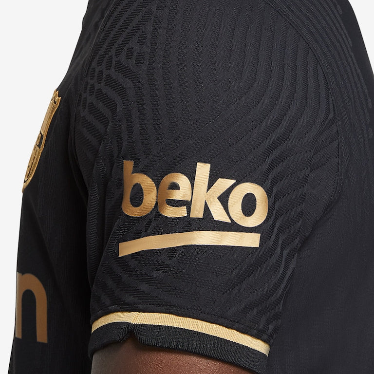FC Barcelona 20/21 Away Vapour Match Jersey - Black/Metallic Gold