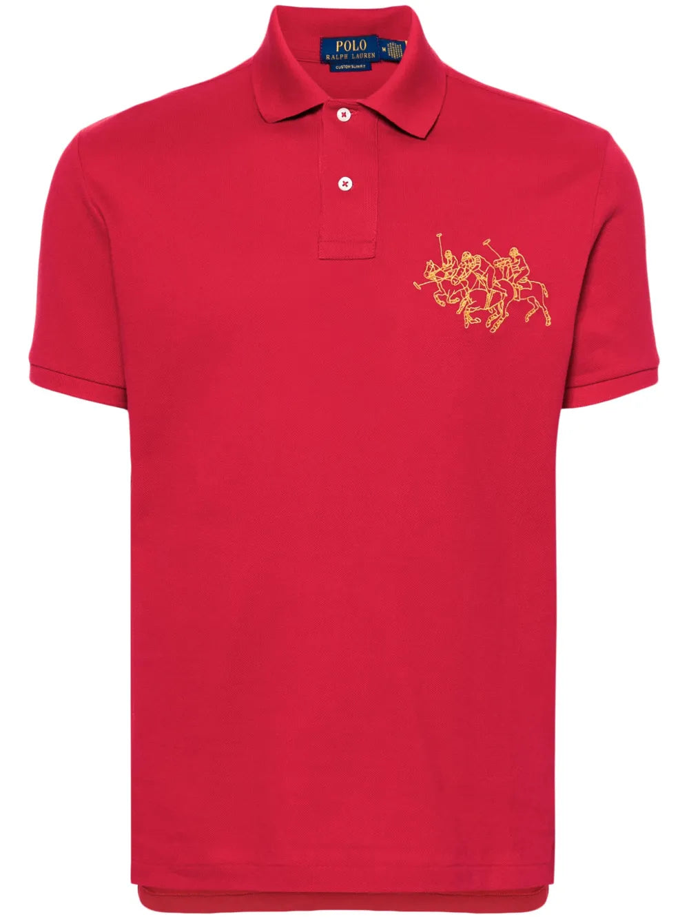 POLO Ember Glow Classic Fit Short Sleeve Piqué Polo Shirt