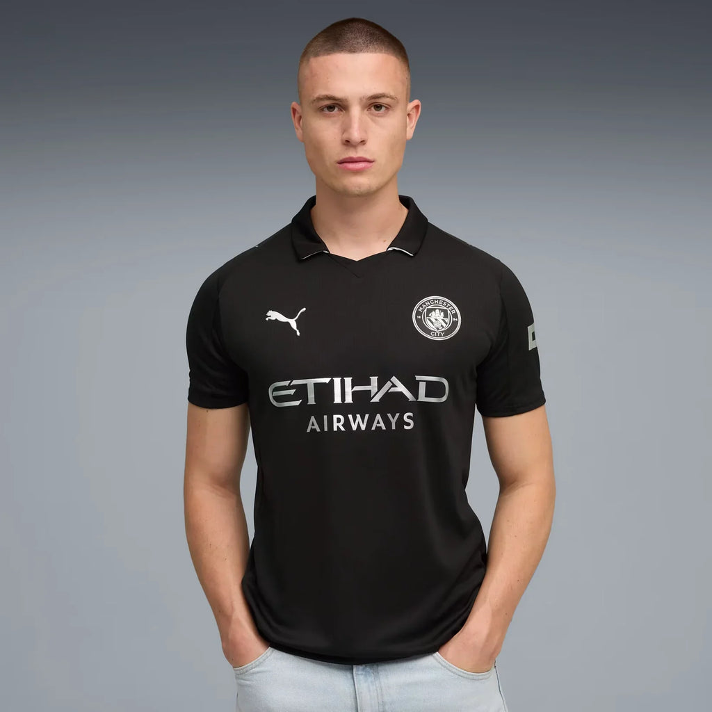 [NEW] Manchester City Away Black 25/26 Jersey