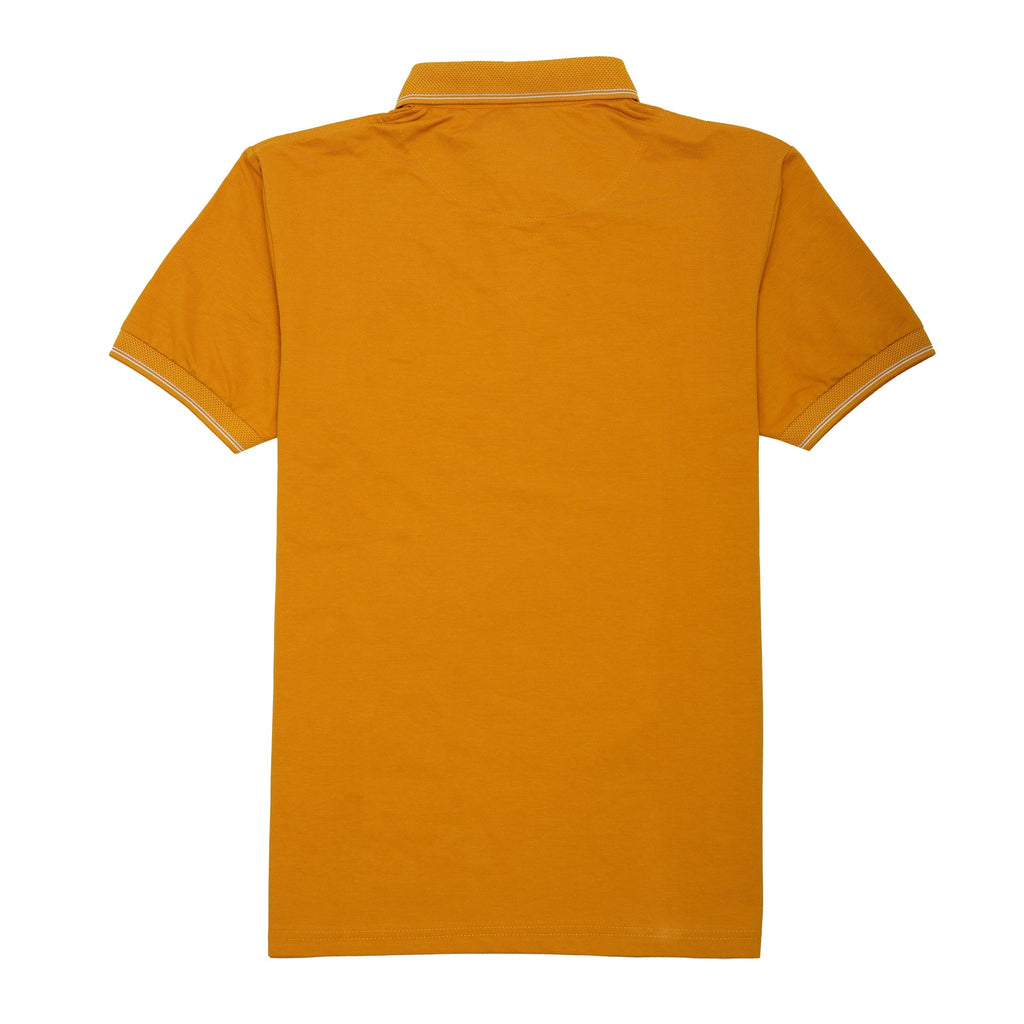 BOSS Golden Marigold Slim Fit Striped Polo Shirt