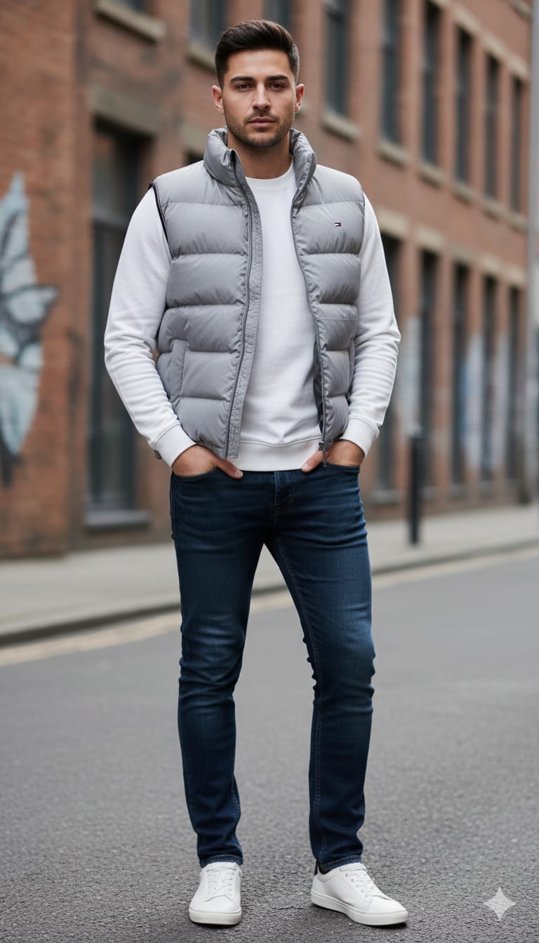 Tommy Hilfiger Men's Lightweight Puffer Vest