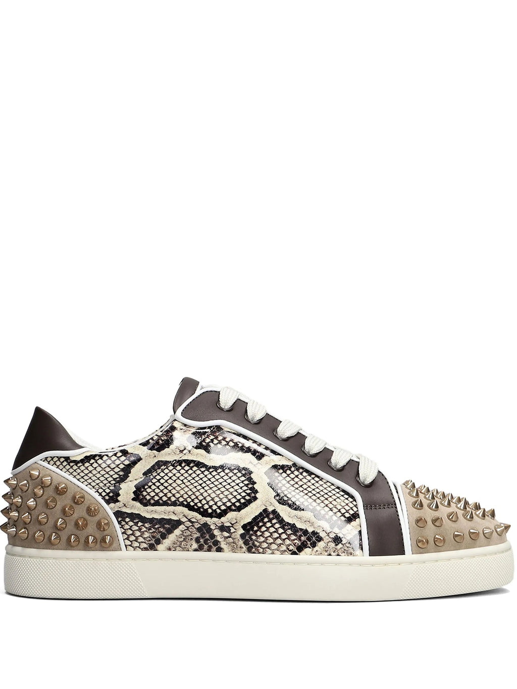 CHRISTIAN LOUBOUTIN Sandstorm Oasis Luxe Spike Sneakers