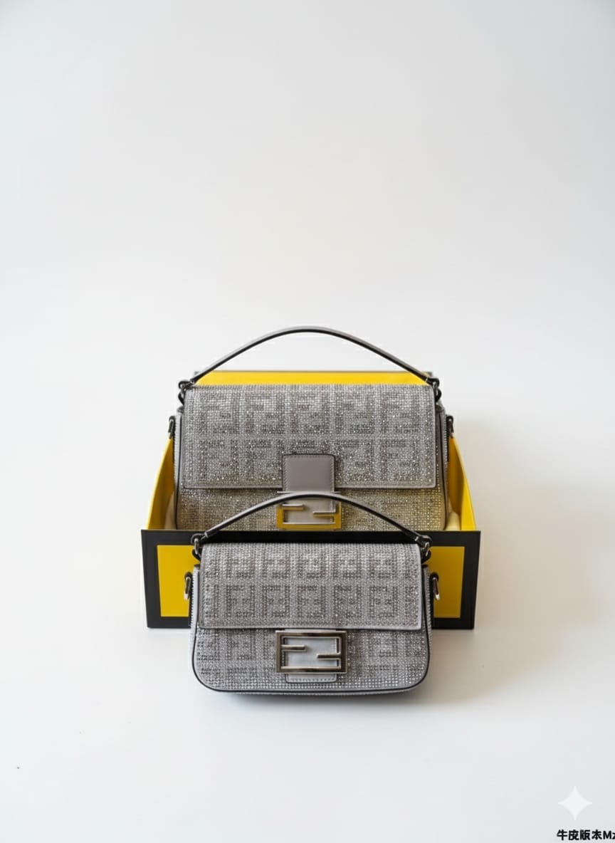 Fendi Elegant Textured Handbag Set (IMPORTED)