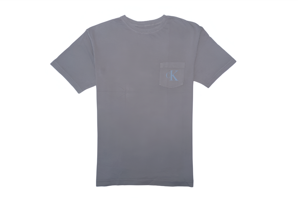 CALVIN KLEIN Twilight Slate Relaxed Fit Short Sleeve T-Shirt