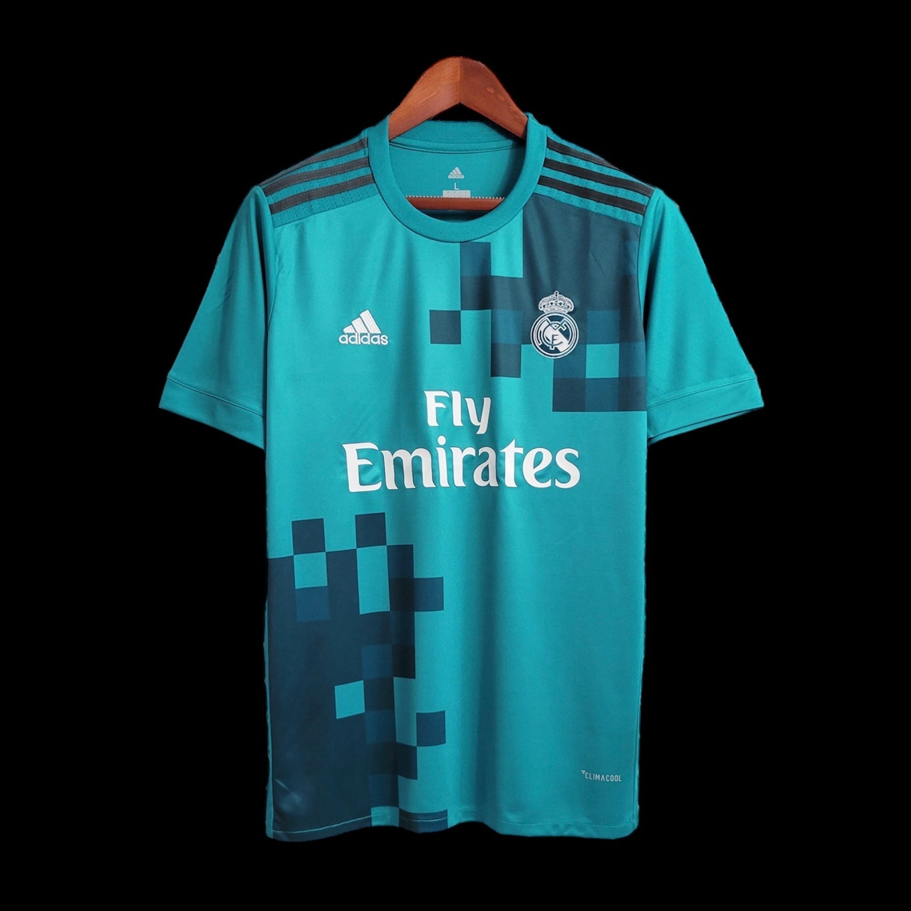 [Retro Premium] Real Madrid Away Blue 17-18 Jersey
