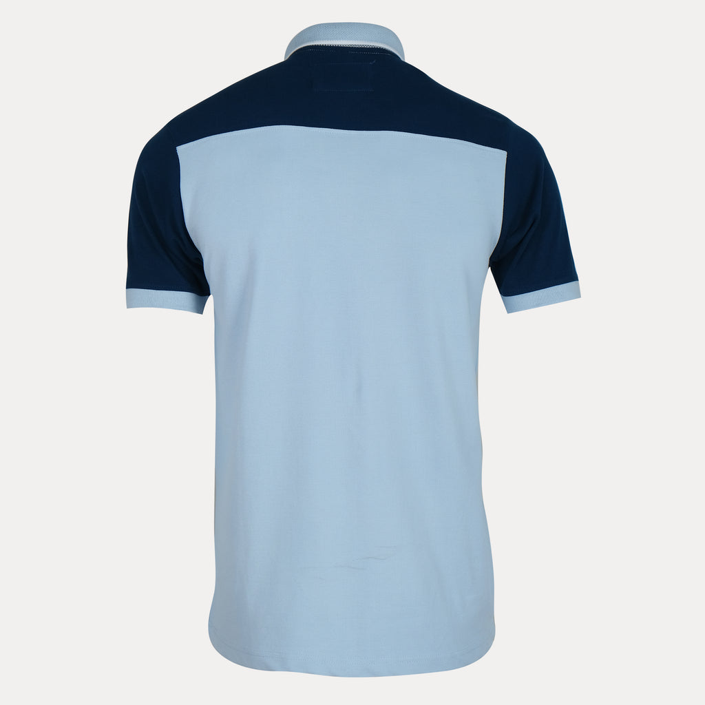 HACKETT Cotton Breeze Polo in Serene Sky