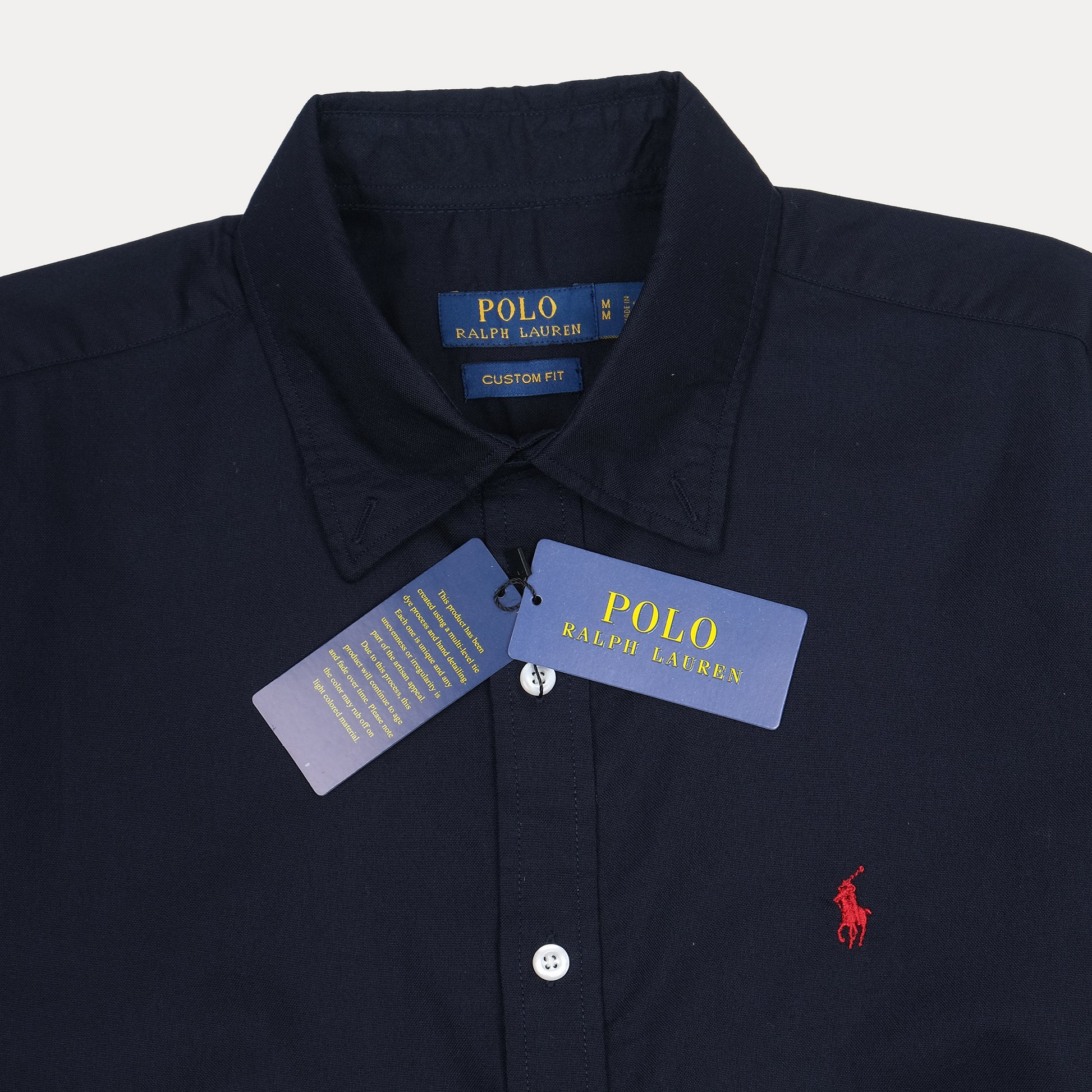 Polo Ralph Lauren Custom Fit Midnight Navy Button-Up Shirt