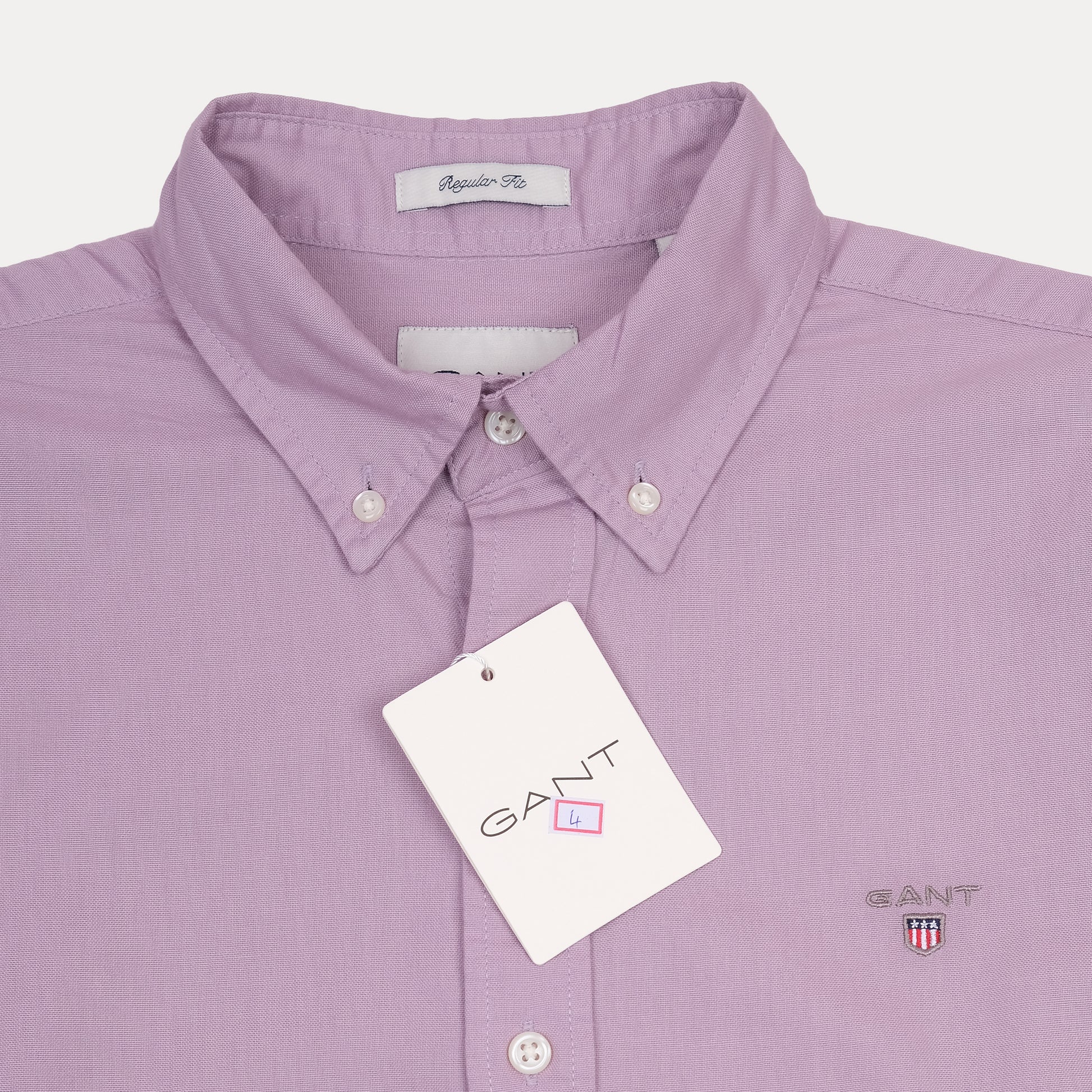 GANT Effortlessly Elegant Lavender Button-Up Shirt