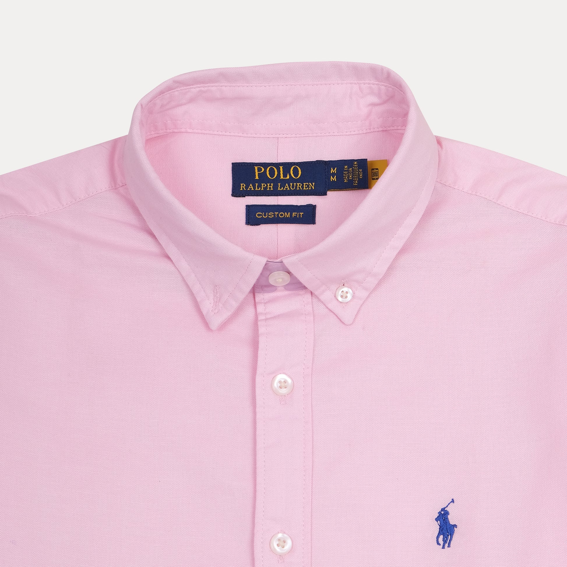 Polo Ralph Lauren Custom Fit Delightful Blush Button-Up Shirt