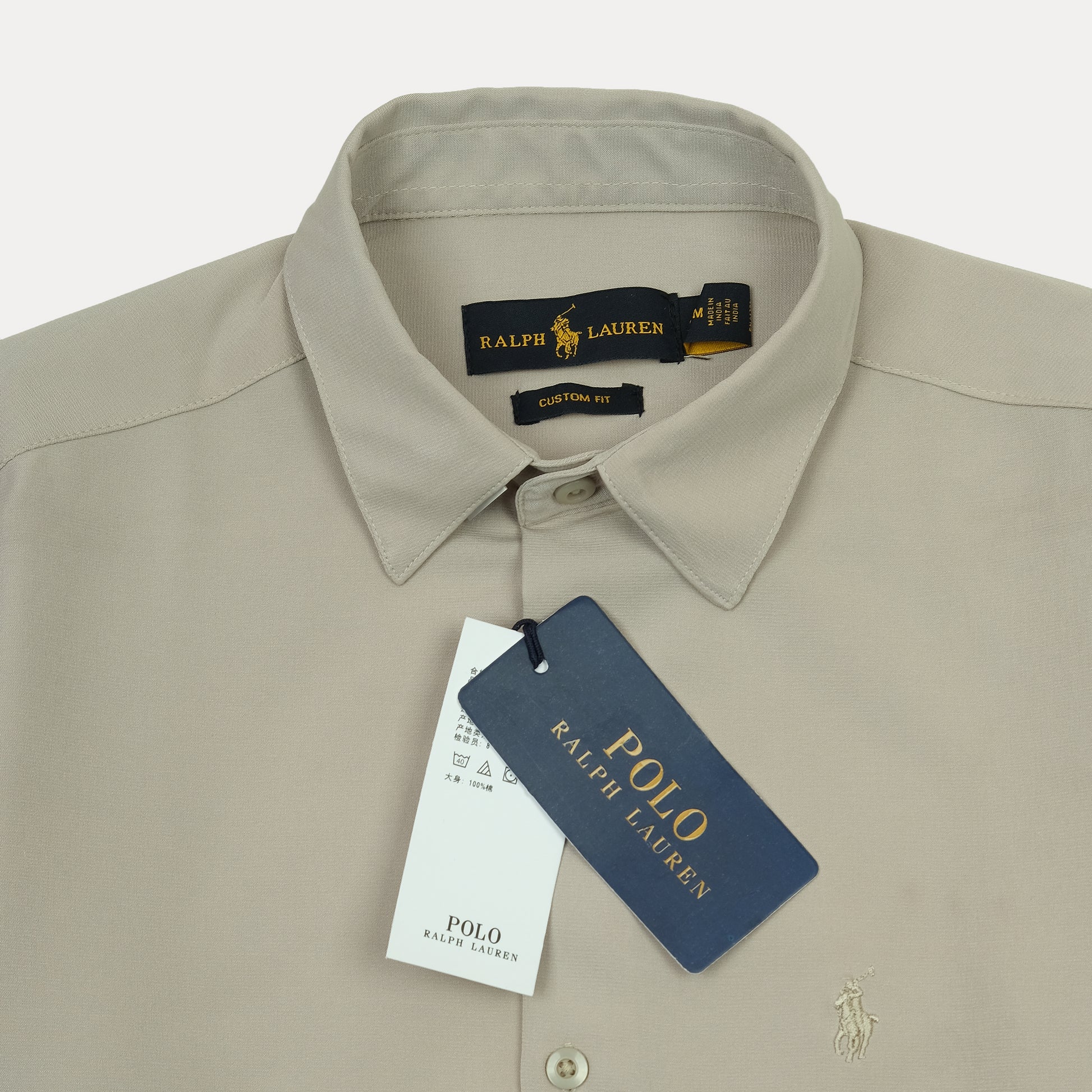 Ralph Lauren Custom Fit Elegant Sandstone Shirt