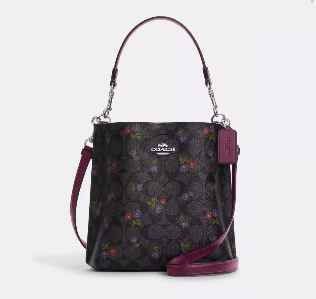 COACH Mystical Amethyst Elegant Bucket Bag
