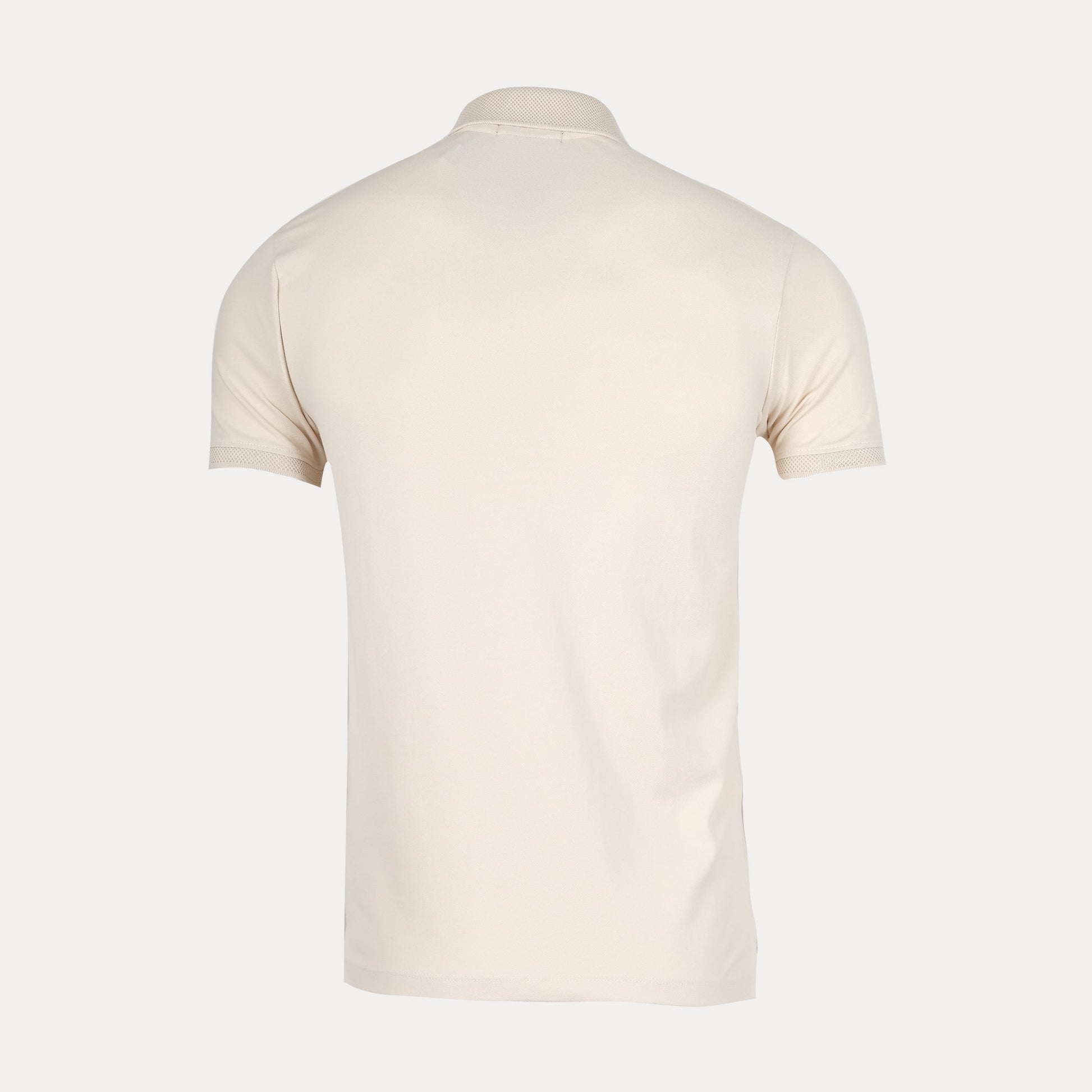 POLY RALPH LAUREN Seraphic Cream Tailored Fit Short Sleeve Cotton Polo