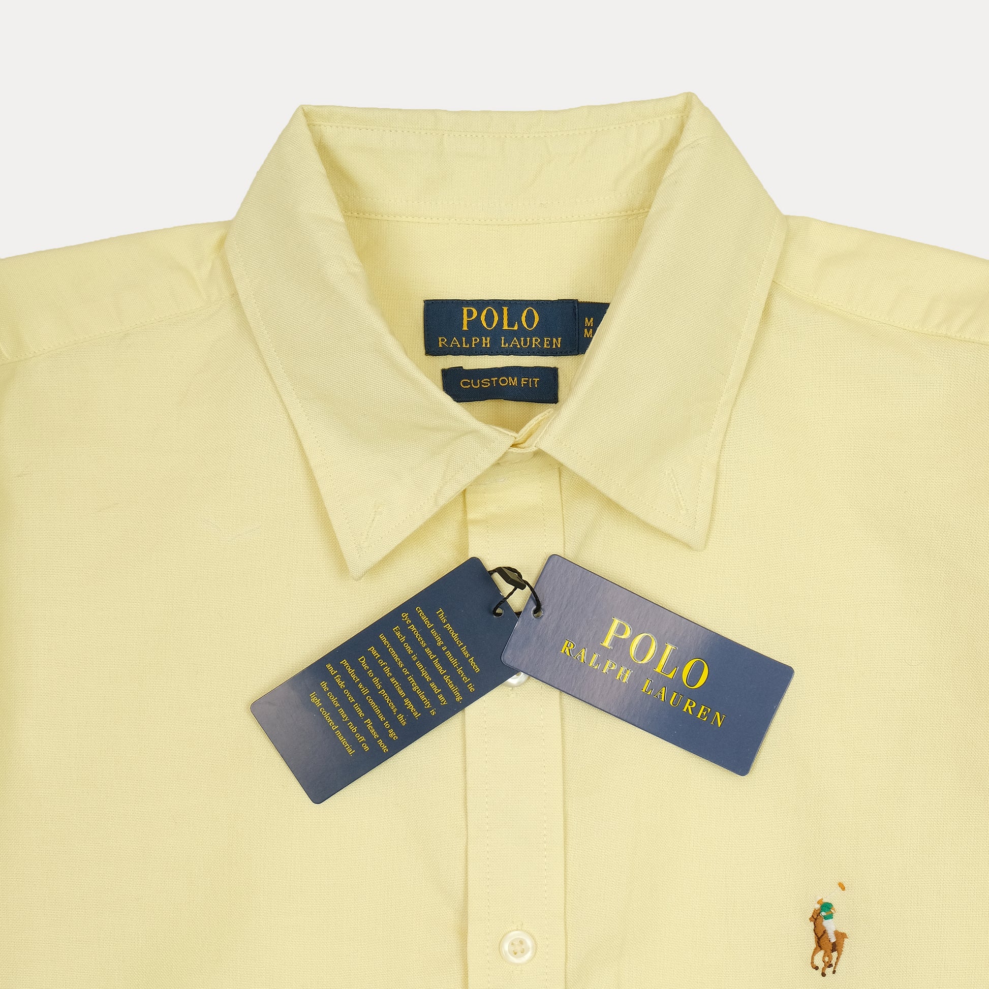 Polo Ralph Lauren Custom Fit Delightful Daffodil Button-Up Shirt