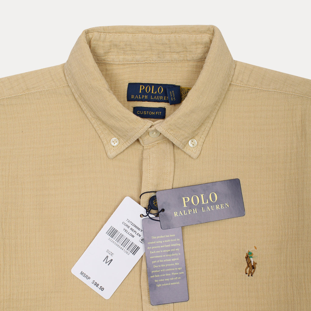 Polo Ralph Lauren Custom Fit Shirt in Sunlit Sand