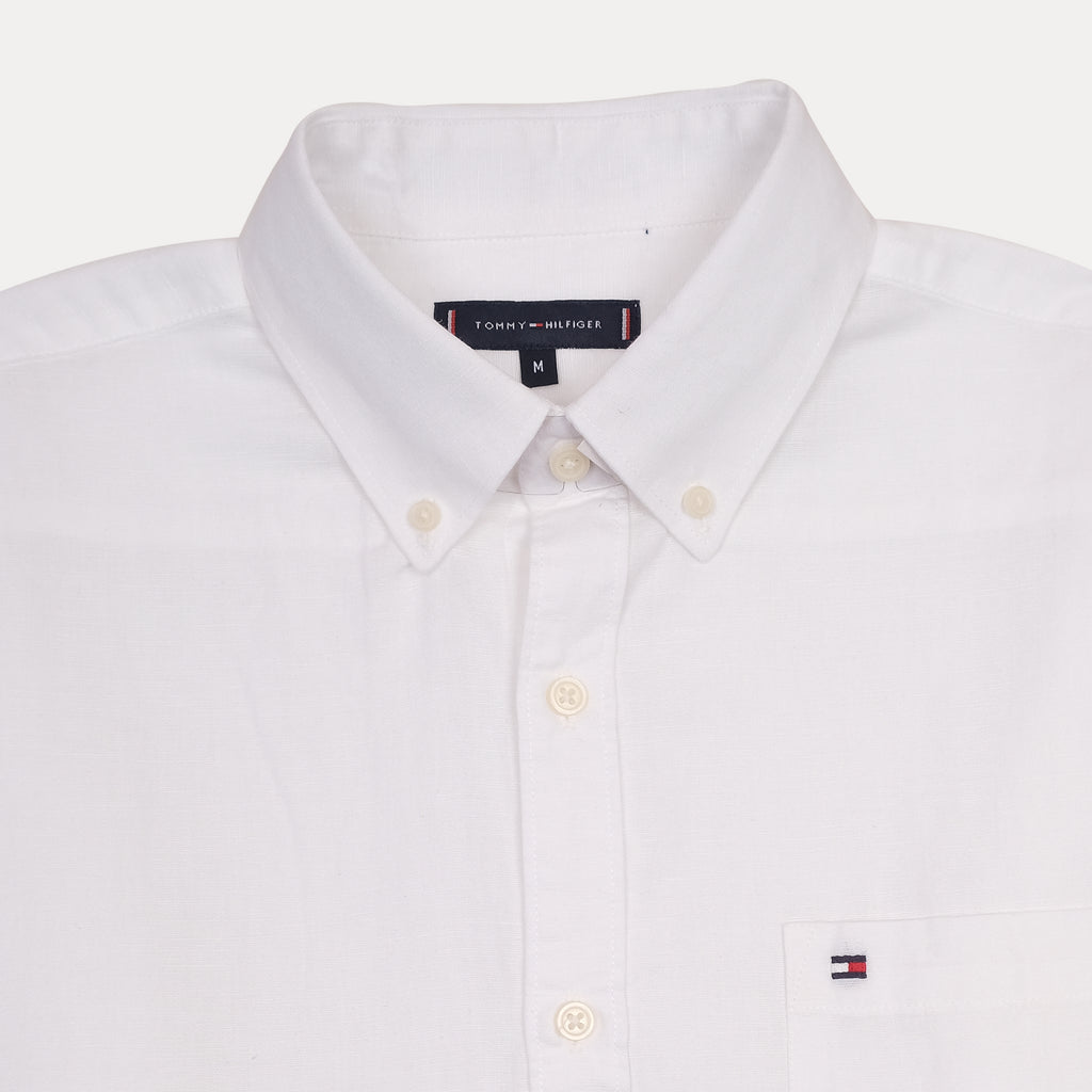 Tommy Hilfiger Classic White Button-Down Shirt