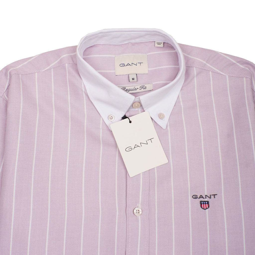 GANT Opulent Amethyst Classic Fit Long Sleeve Button-Up Shirt