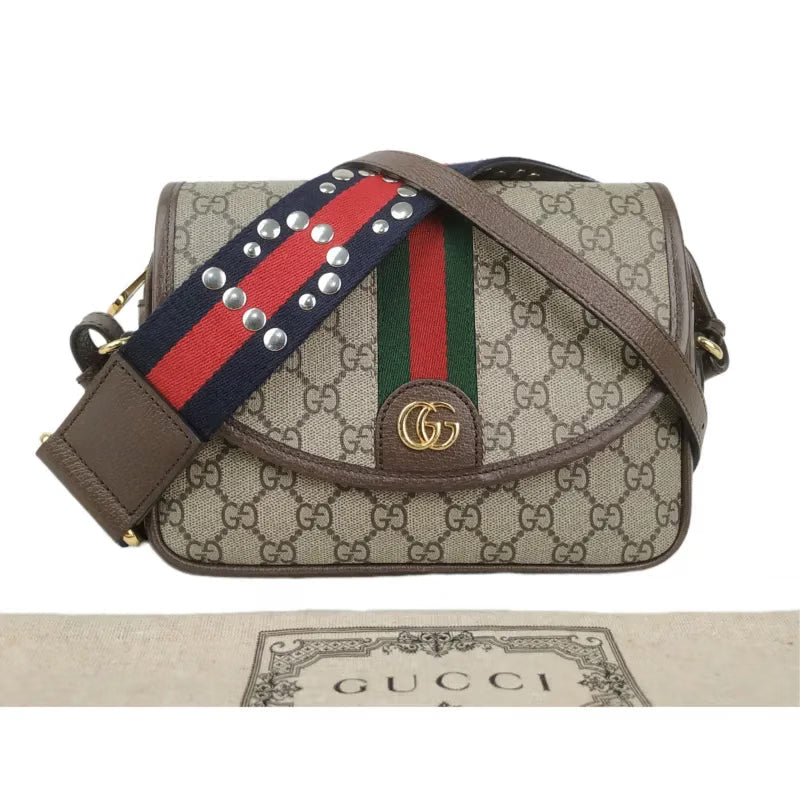 GUCCI Earthy Cedar Chic Luxe Crossbody Bag