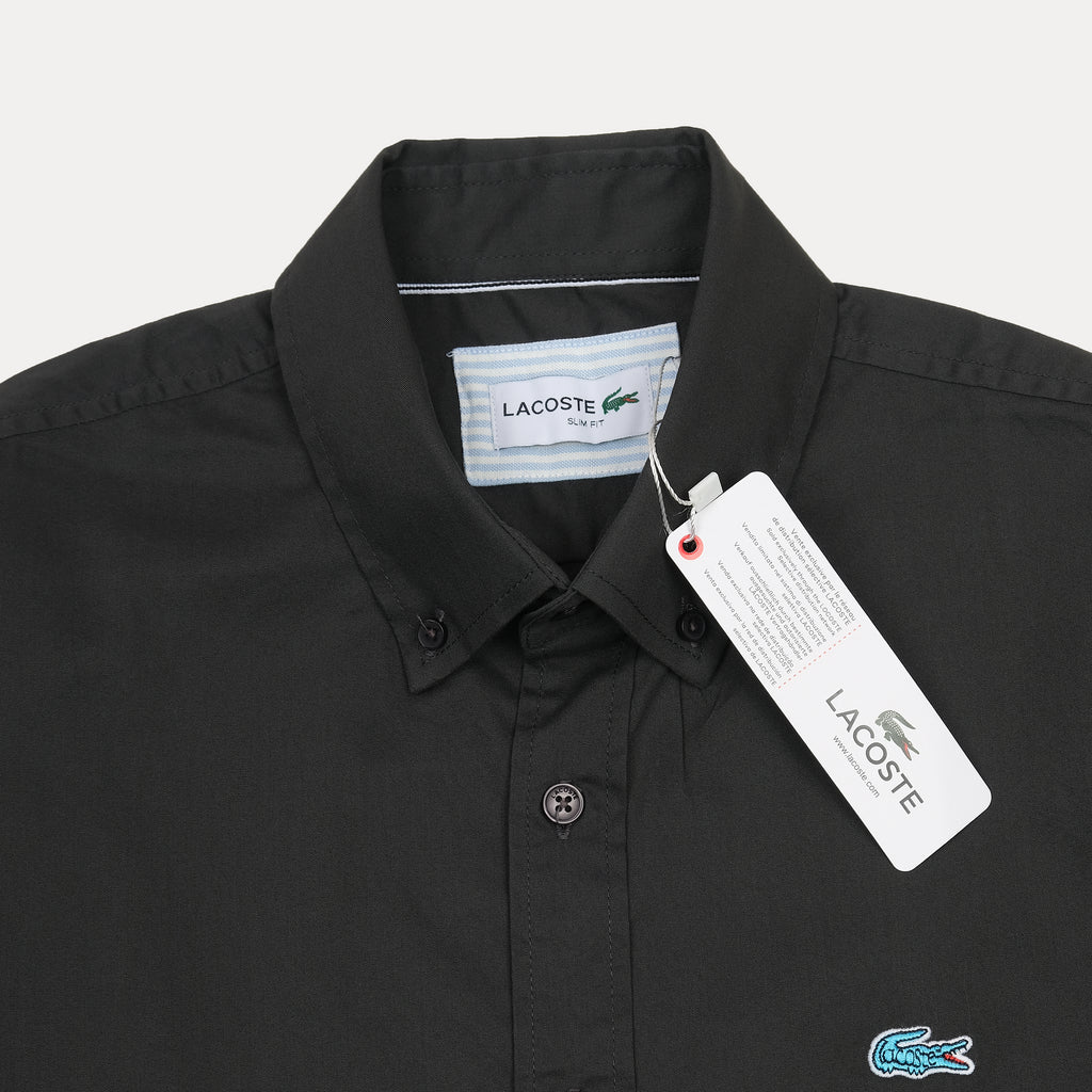 Lacoste Elegant Noir Slim Fit Shirt