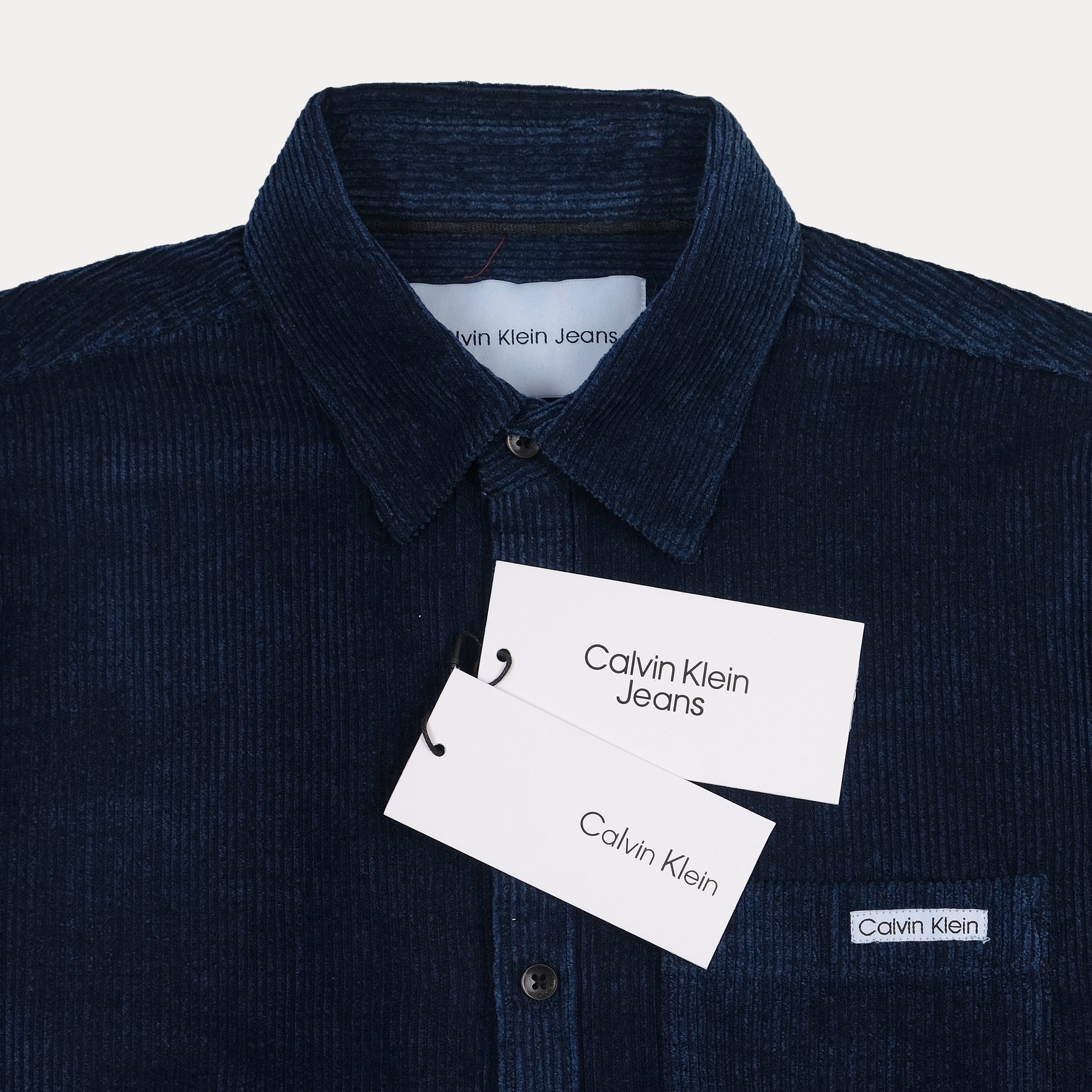 Calvin Klein Enigmatic Indigo Corduroy Shirt