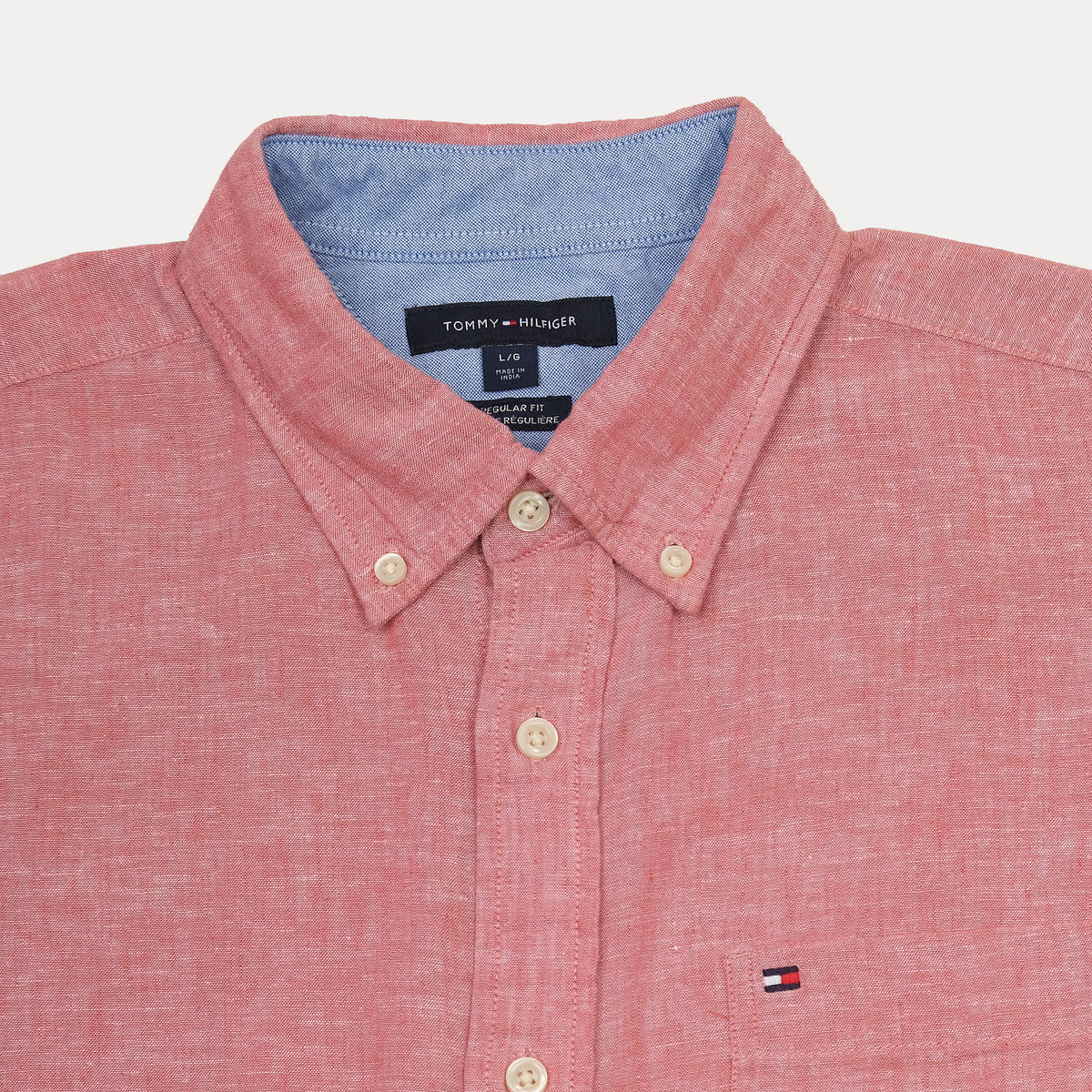 Tommy Hilfiger Breezy Coral Button-Up Shirt