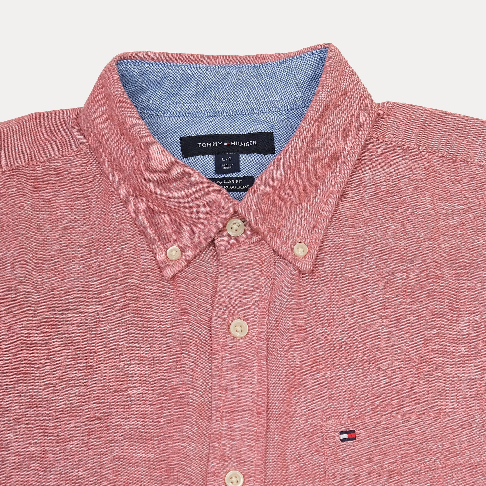 Tommy Hilfiger Breezy Coral Button-Up Shirt