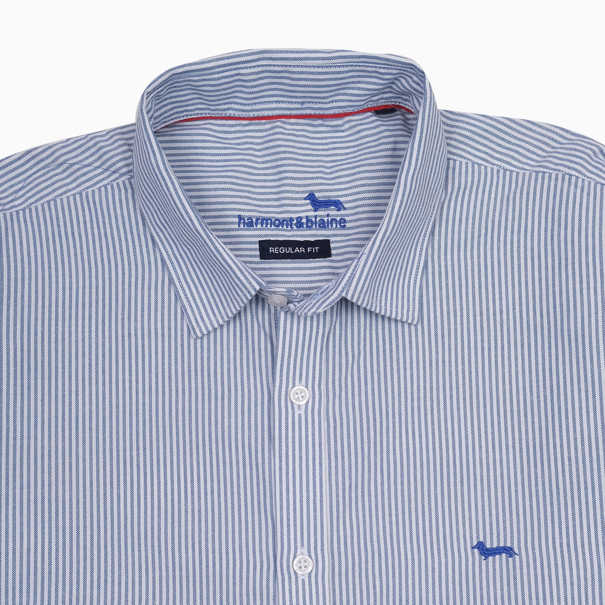 Harmont & Blaine Striped Regular Fit Shirt