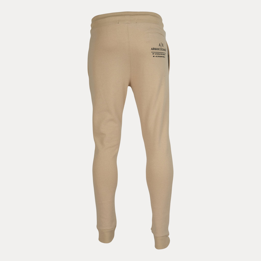 ARMANI EXCHANGE Desert Tan Luxe Slim Fit Joggers