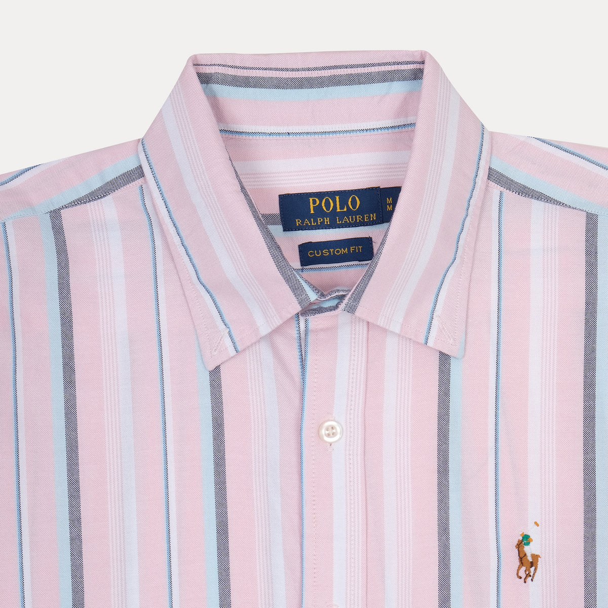Polo Ralph Lauren Striped Elegance Shirt in Blush Breeze