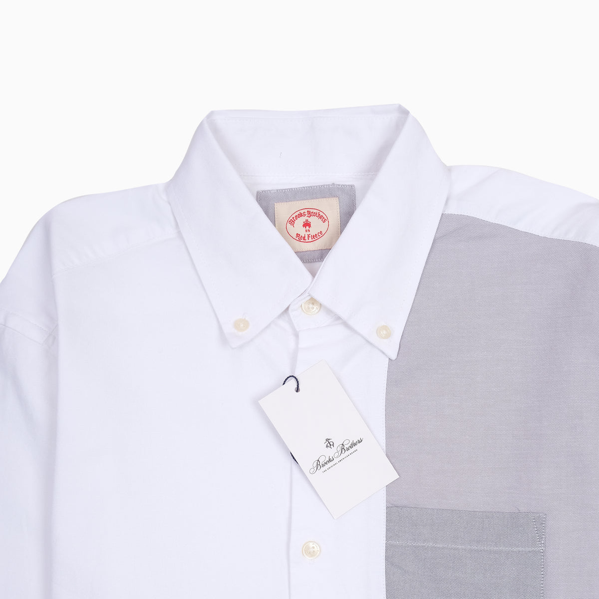 BROOKS BROTHERS Classic Fit Contrast Pocket Shirt