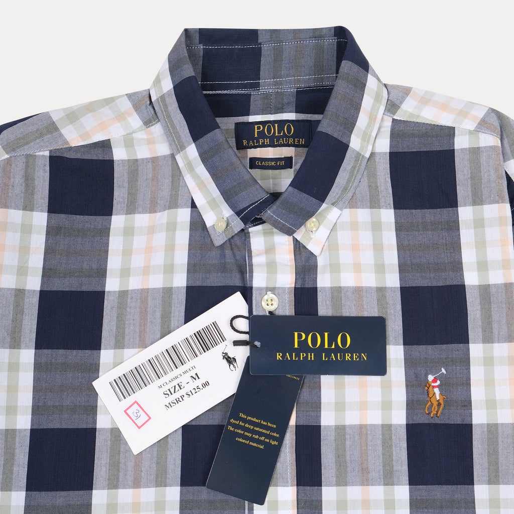 Polo Ralph Lauren Classic Fit Plaid Button-Down Shirt