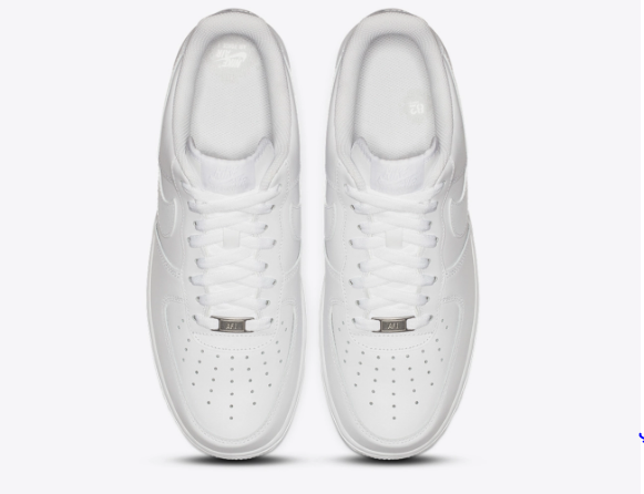 NIKE Ethereal Frost Low-Top Air Force 1 Sneakers