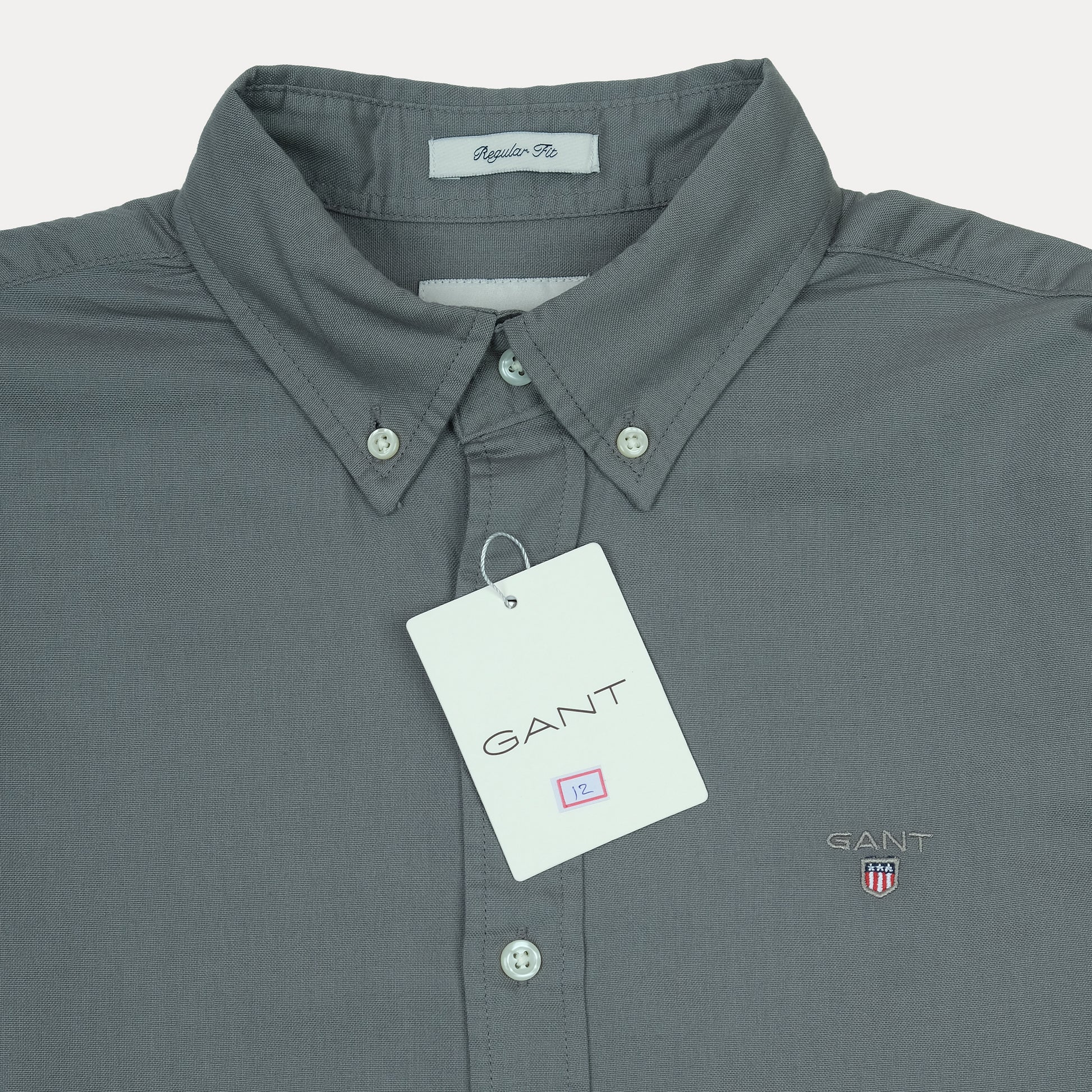 GANT Effortlessly Cool Slate Short-Sleeve Shirt