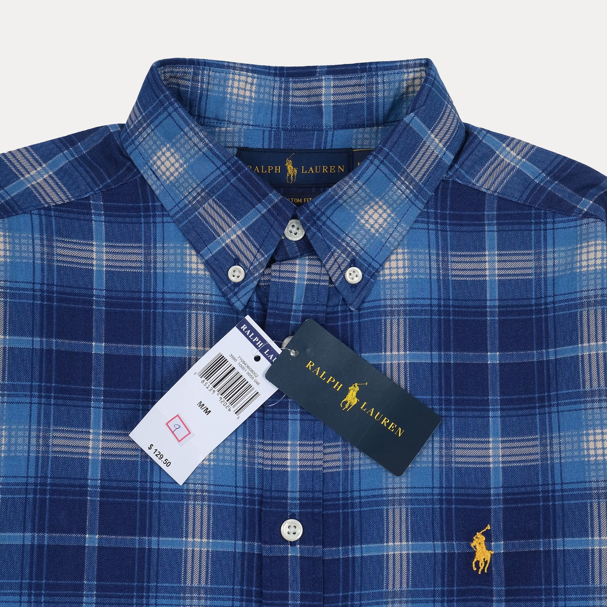Ralph Lauren Classic Fit Plaid Button-Down Shirt