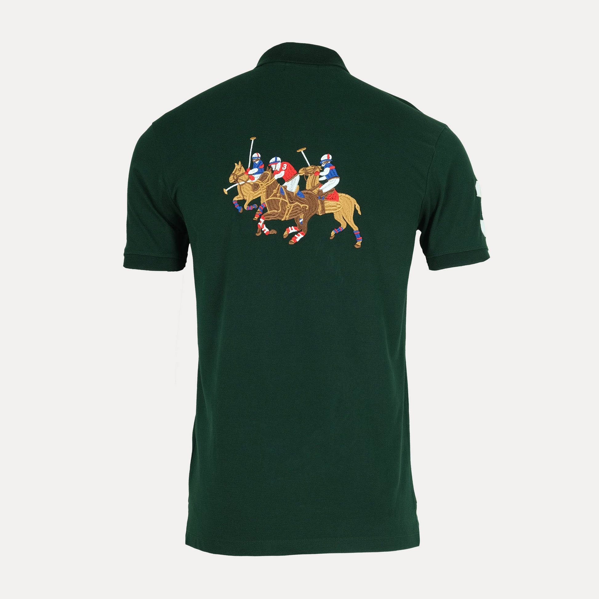 POLO RALPH LAUREN Opulent Pine Classic Fit Short Sleeve Piqué Polo Shirt