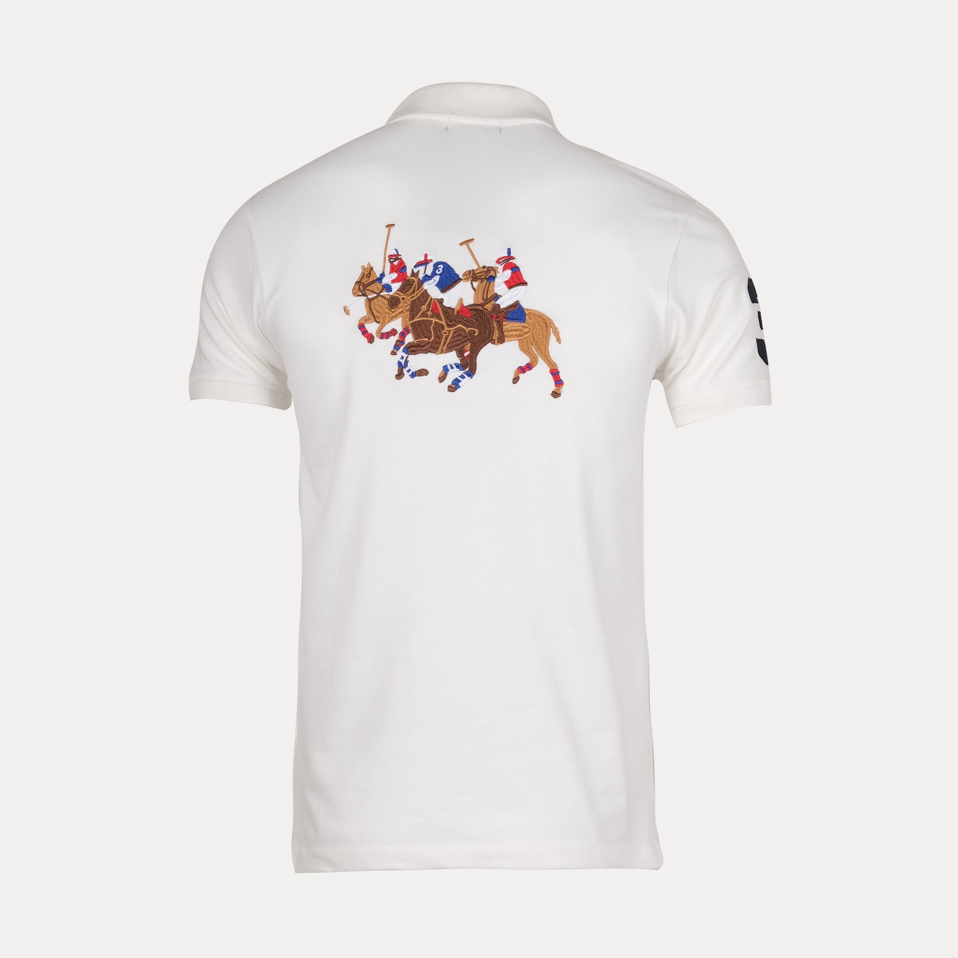 POLO RALPH LAUREN Whimsical Pearl Classic Fit Short Sleeve Piqué Polo Shirt
