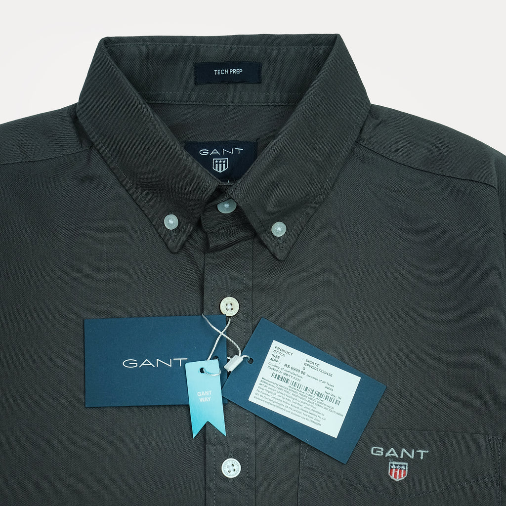 GANT Tech Prep Long Sleeve Button-Up Shirt