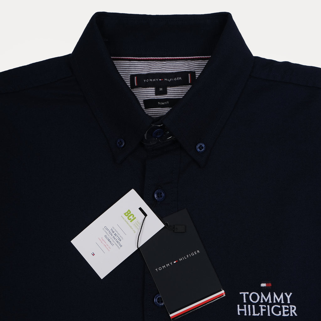 TOMMY HILFIGER Twilight Indigo Classic Fit Button-Down Shirt