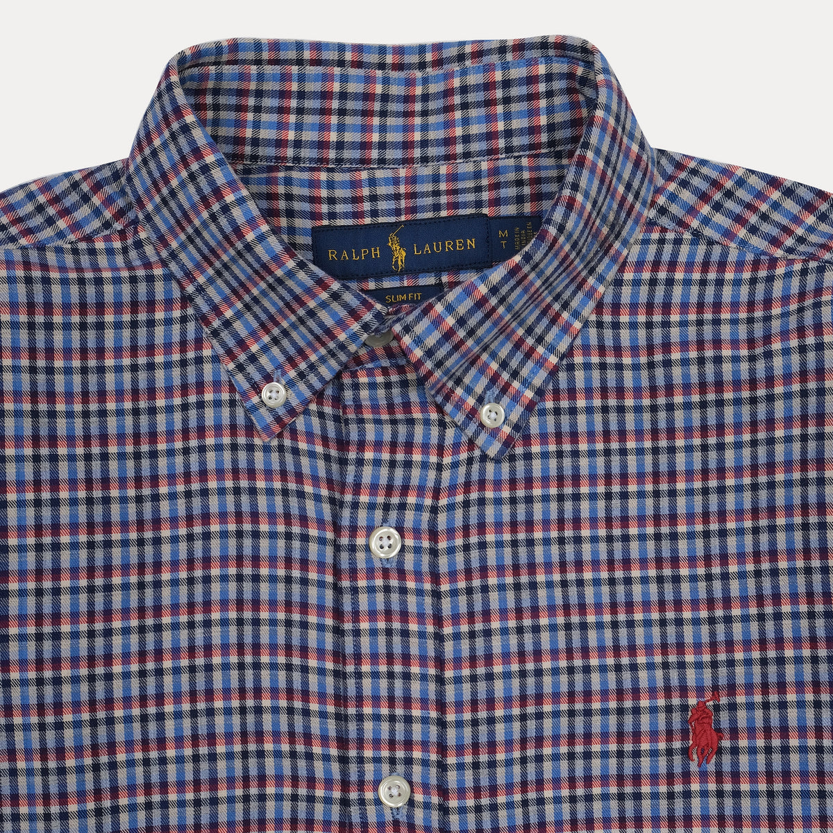 Ralph Lauren Classic Fit Checkered Button-Down Shirt