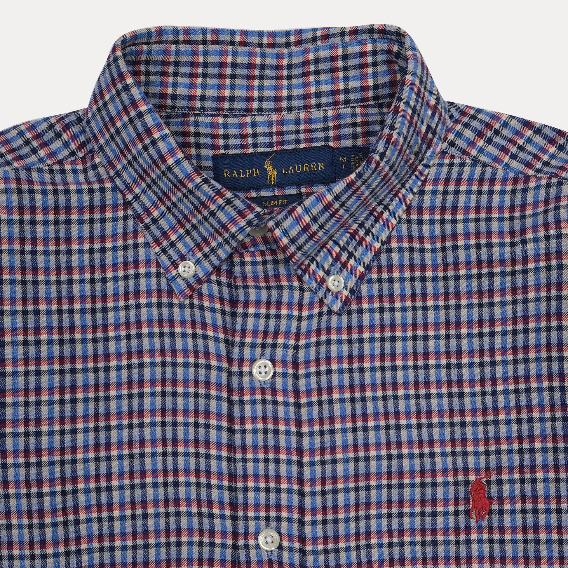 Ralph Lauren Classic Fit Checkered Button-Down Shirt