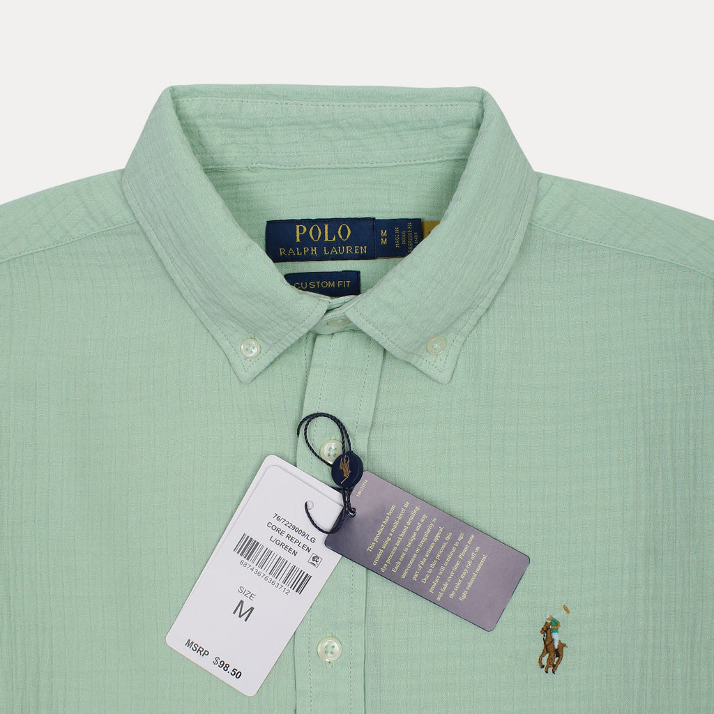 Polo Ralph Lauren Breezy Mint Custom Fit Shirt