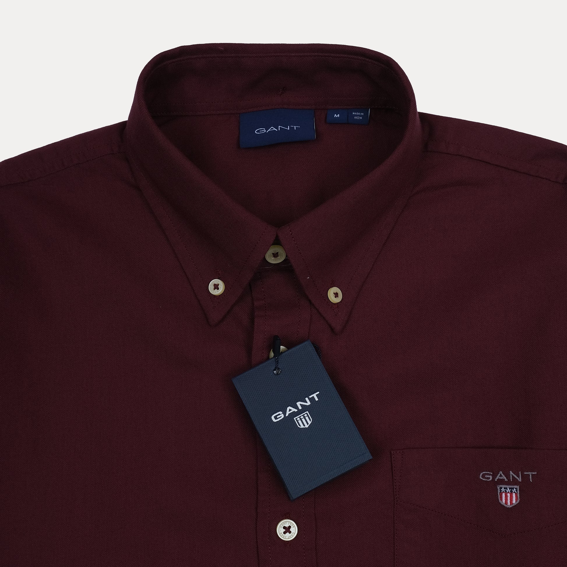 GANT Crimson Velvet Classic Fit Long Sleeve Button-Down Shirt